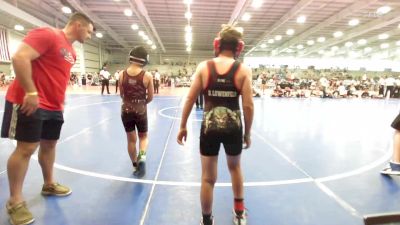 100 lbs Rr Rnd 1 - Dean Lowenfels, RedNose Wrestling School ES vs Alexander Morgan, Broad Axe 2