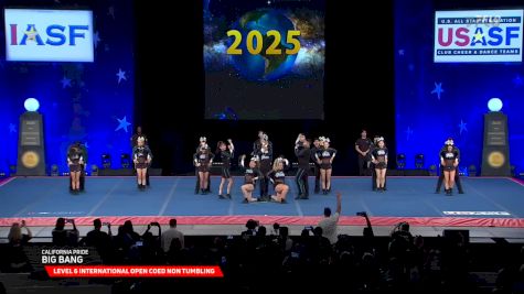 California Pride - Big Bang [2025 L6 International Open Coed Non Tumbling Semis] 2025 The Cheerleading Worlds