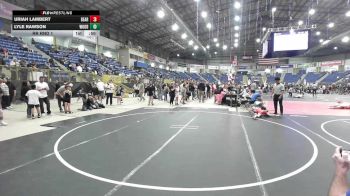 78 lbs Rr Rnd 1 - Uriah Lambert, Bear Cave WC vs Lyle Rawson, Woodland Park