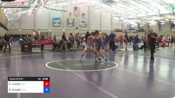 63 kg Consi Of 8 #1 - Christopher Lawley, Kansas Training Center vs Nicholas Souder, Ironclad