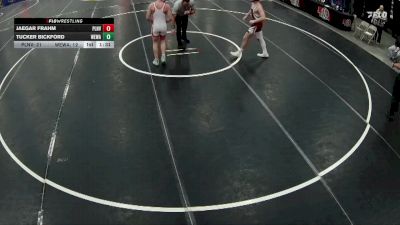 165 lbs Semis & 1st Wrestleback (8 Team) - Jaegar Frahm, Plainview vs Tucker Bickford, Weeping Water