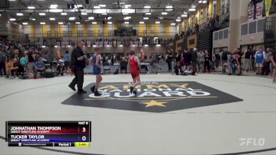 77 lbs Round 2 - Johnathan Thompson, Sebolt Wrestling Academy vs Tucker Taylor, Sebolt Wrestling Academy