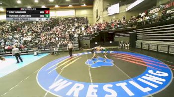 5A 132 lbs Cons. Round 1 - Colt Hanssen, Wasatch vs Hunter Mcmurdie, Payson