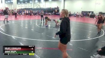 120 lbs Quarters & Wb (16 Team) - Kelsey Cornelison, Florida Red Black & Blue vs Sarah Walsh, RPA/Head Hunters