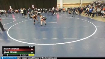 100 lbs Cons. Round 4 - Kiahna Gonzales, TX vs Grace Romans, TX