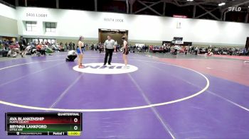 145A Quarterfinal - Ava Blankenship, Platte County vs Brynna Lankford, Little Axe