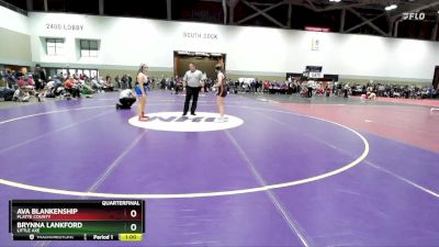 145A Quarterfinal - Ava Blankenship, Platte County vs Brynna Lankford, Little Axe