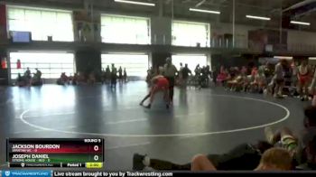 132 lbs Round 5 (6 Team) - Jackson Bourdon, Spartan WC vs Joseph Daniel, Strong House - Red