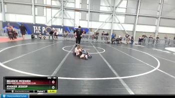 56 lbs Champ. Round 1 - Bearick McEwen, Mine Yard Dogs Wrestling Club vs Rykker Jessop, Montana