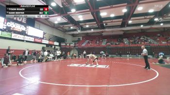 125 lbs Champ. Round 1 - Tyson Roach, Little Rock vs Hank Benter, Missouri