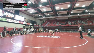 125 lbs Champ. Round 1 - Tyson Roach, Little Rock vs Hank Benter, Missouri