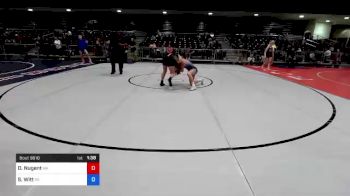 123 lbs Consolation - Daniella Nugent, MA vs Savannah Witt, PA