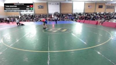 152 lbs Round Of 16 - Fira Shaffer, Londonderry vs Olivia Goodrich, Massabesic