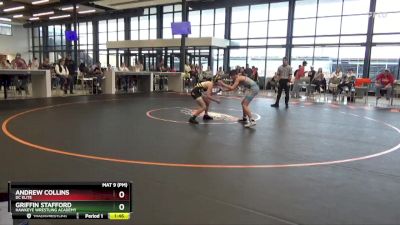 J-4 lbs Cons. Round 1 - Griffin Stafford, Hawkeye Wrestling Academy vs Andrew Collins, DC Elite