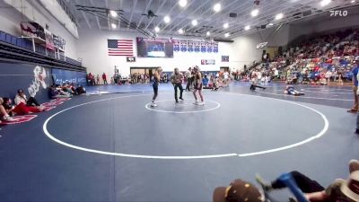 100 lbs Quarterfinal - Dylan Hansen, Douglas Middle School vs Carter Holman, Glenrock Intermediate Middle School