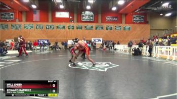 165 lbs Champ. Round 1 - Edward Ramirez, Santa Ana College vs Will Smith, Skyline College
