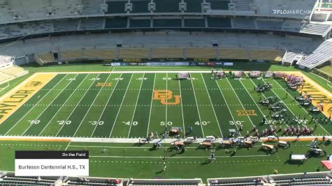 Burleson Centennial H.S., TX at 2019 BOA Waco Regional Championship, pres. by Yamaha