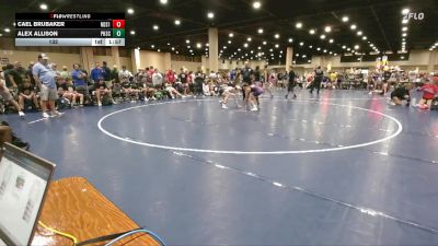132 lbs Round 3 (6 Team) - Alex Allison, Powerhouse vs Cael Brubaker, North DeSoto Red