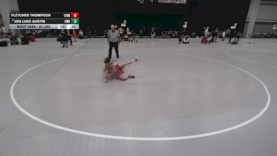 92 lbs Cons. Rd Of 16 - Jon Luke Austin, Contenders Wrestling Academy vs Fletcher Thompson, Tennessee