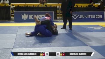 Rickie Marie Brandsted vs Crystal Camille Amschler 2026 Pan Jiu Jitsu IBJJF Championship