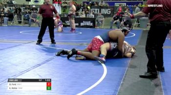 285 lbs Final - Donovan Ford, Whitted Trained vs Ky Roller, RAW (Roller Academy Of Wrestling)