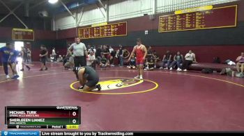 218 lbs Quarterfinal - Michael Turk, Spring Hills Wrestling vs Sherleeen Lianez, Iron Addicts