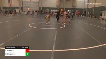 175 lbs Quarterfinal - Austin Rudolf, Neligh-Oakdale vs Garrett Morgan, CES Wrestling Academy