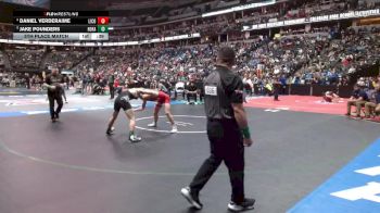 144-3A 5th Place Match - Jake Pounders, Holy Family vs Daniel Verderaime, Liberty Common