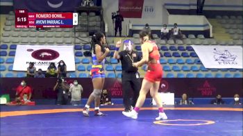 62 kg 3rd Place - Alejandra Romero Bonilla, Mexico vs Leonela Aleyda Ayovi Parraga, Ecuador