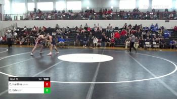 172 lbs Quarterfinal - Chase Hartline, Brandywine Heights vs Clayton Erb, Northern Lebanon