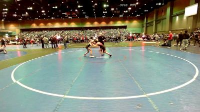 100 lbs Consi Of 8 #1 - Milar Little, Eaglecrest vs Brooklyn Johnson, Eagle