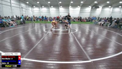 155 lbs Eloise Woolsey, New Mexico vs Emma McDuffey, Idaho