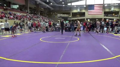 120 lbs Champ. Round 2 - Bryson Rockers, KS vs Elijah Archer, OK