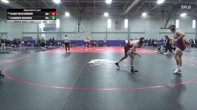 174 lbs Cons. Round 3 - Camren Dennee, Wisconsin-La Crosse vs Kash Macumber, Wisconsin-La Crosse