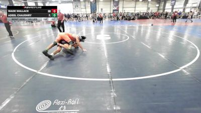 145 lbs Consi Of 32 #1 - Wade Wallace, NM vs Adeel Chaudhry, FL