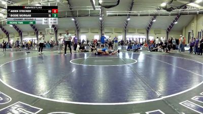 165 lbs Champ. Round 2 - Bodie Morgan, West Liberty vs Aiden Stecker, Mount Union