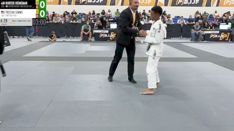 TRISTAN SIMMS vs HUNTER HEINEMAN 2026 PBJJF Pan American Jiu-Jitsu Championships
