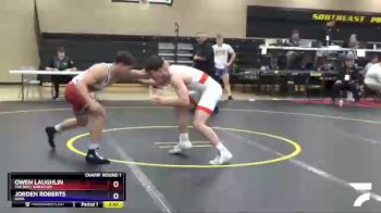 160 lbs Champ. Round 1 - Owen Laughlin, The Best Wrestler vs Jorden Roberts, Iowa