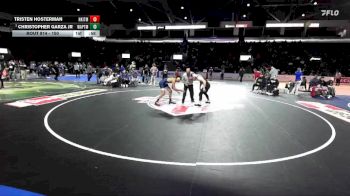 150 lbs Cons. Round 2 - Christopher Garza Jr, Wapato vs Tristen Hosterman, North Kitsap