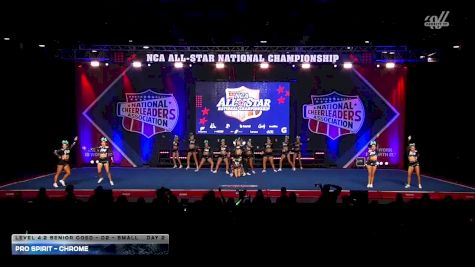 Pro Spirit - Chrome [2026 L4.2 Senior Coed - D2 - Small Day 2] 2026 NCA All-Star National Championship