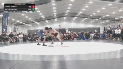 138 lbs Champ. Rd Of 32 - Jacob Rhodes, Golden Bears vs Luke Gomez, Chatfield Wrestling Club