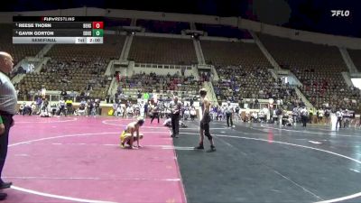 5A 150 lbs Semifinal - Reese Thorn, Beauregard HS vs Gavin Gorton, Elberta HS