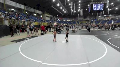 54 lbs Semifinal - Murphy Arnold, Chatfield WC vs Caden Anderson, Arvada West