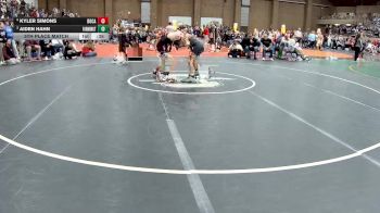 138 lbs 5th Place Match - Kyler Simons, Dowling Catholic vs Aiden Hahn, Farmington