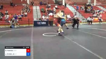 77 kg Semifinal - Britton Holmes, Army (WCAP) vs Jack Ervien, Jr., Washington