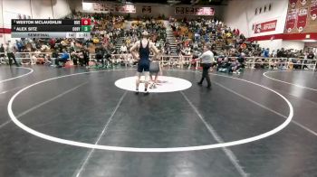 175 lbs Semifinal - Weston McLaughlin, Riverton vs Alex Sitz, Cody