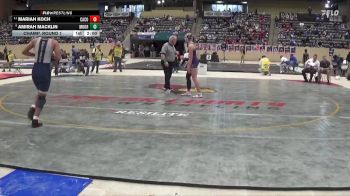 138 lbs Champ. Round 1 - Mariah Koch, Campbell County vs Amirah Macklin, Moore