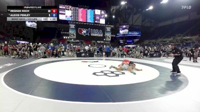 170 lbs Champ. Rd Of 16 - Reghan Koch, OH vs Alexis Penley, IL