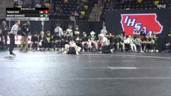 144 lbs Consolation Wb - Wyatt Schultz, Iowa City, West vs Tegan Ray, Linn-Mar