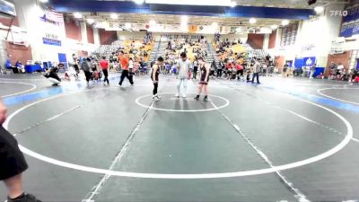98-105 lbs Round 3 - Erikson Fernandez, Coachella Valley Wrestling Clu vs Cameron Gallardo, Total Kaos Wrestling Club